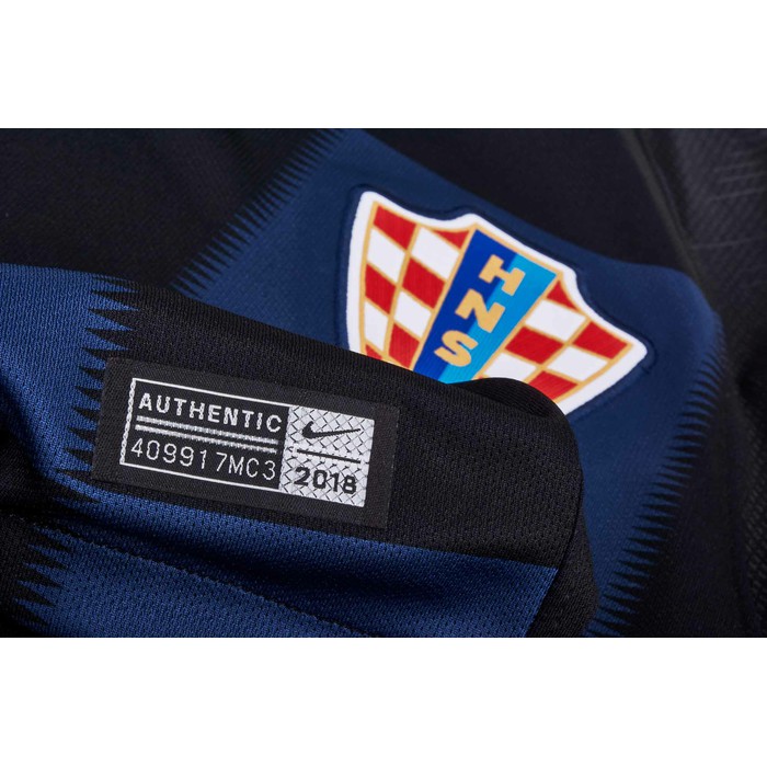 Hot Promo Jersey Kroasia Away 2018 - Hitam, S