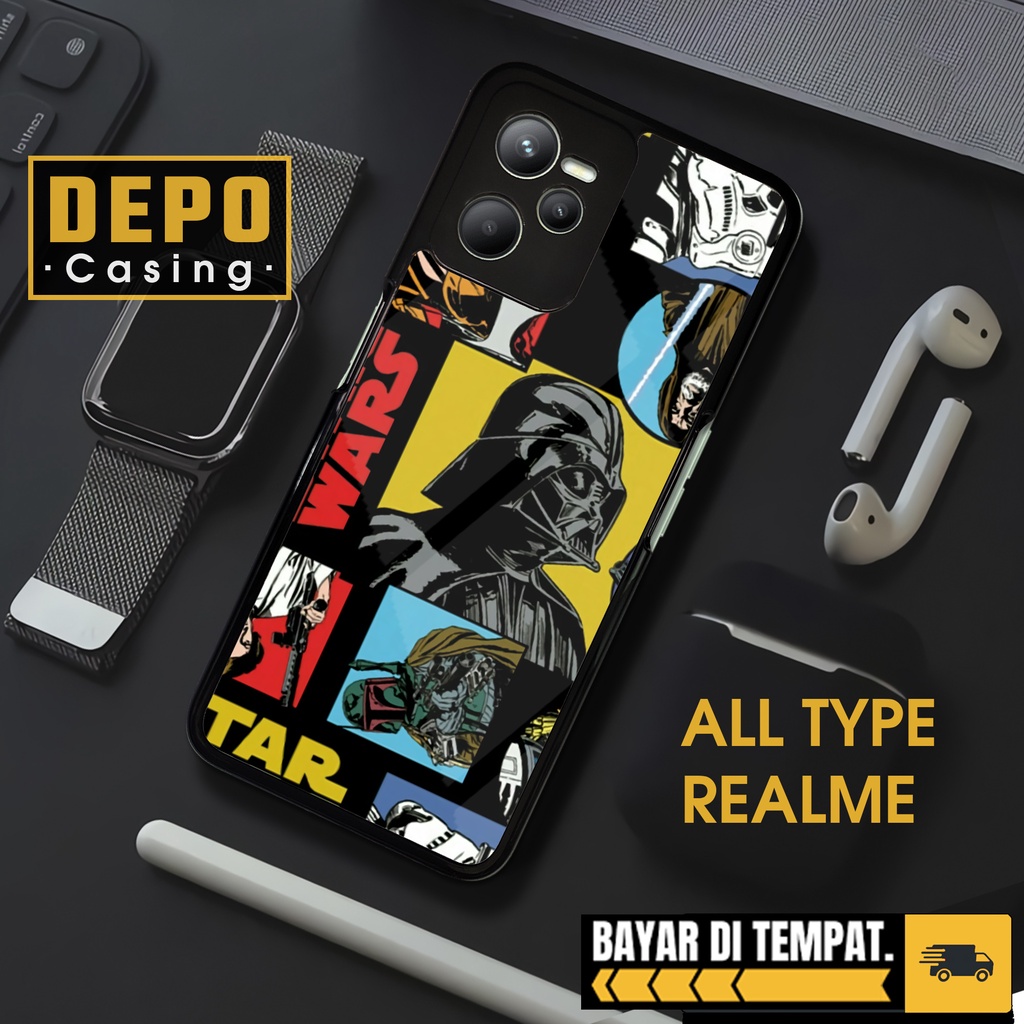 Case Realme C21 C21Y C31 C35 Casing Hp Realme C21 C21Y C31 C35 Glossy Case Depo Casing [STWR] Casing