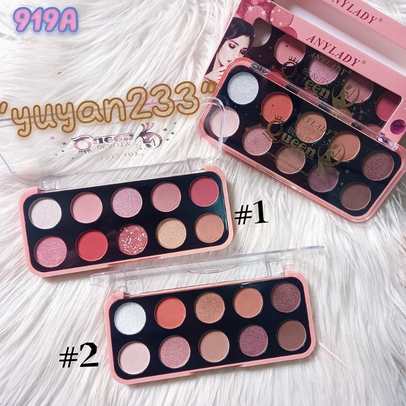 PROMO!!!EYESHADOW PALETTE 15 WARNA ANY LADY 919A/771C