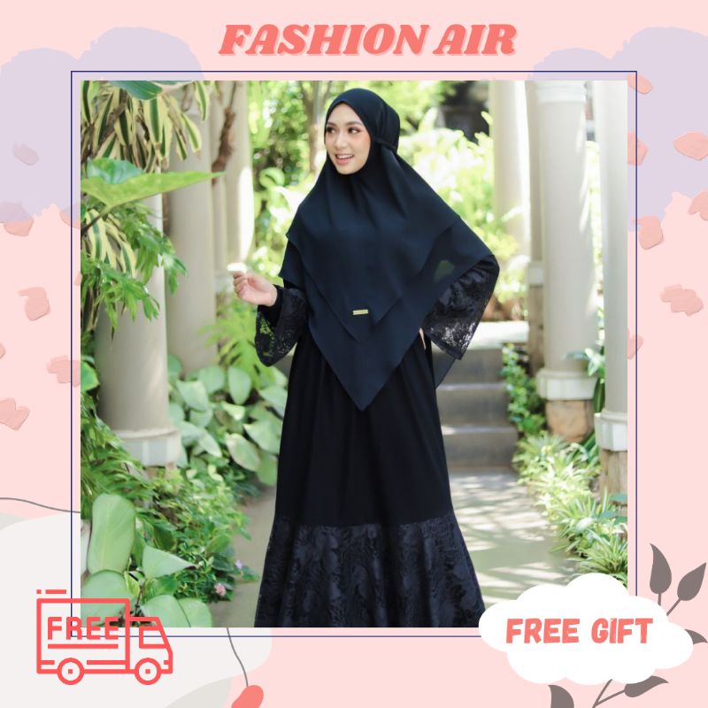 GAMIS LUXURY BAHAN SOFT LEXUS BROKADE BEAUTIFUL FLOWER PATTERN NILTAVA DRESS by WNJ