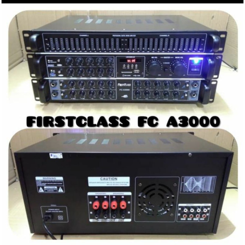 Power ampli firstclass FC A3000 Amplifier firstclass