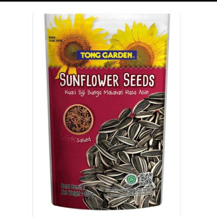 

Tong Garden Sunflower Seeds 130g