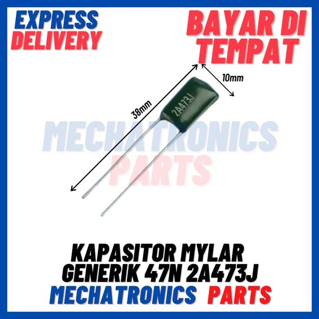 [PAS-9290] KAPASITOR MYLAR GENERIK 47N 2A473J