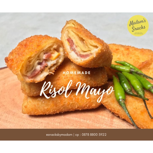 

RISOL MAYO isi Smoked Beef (12 pcs)