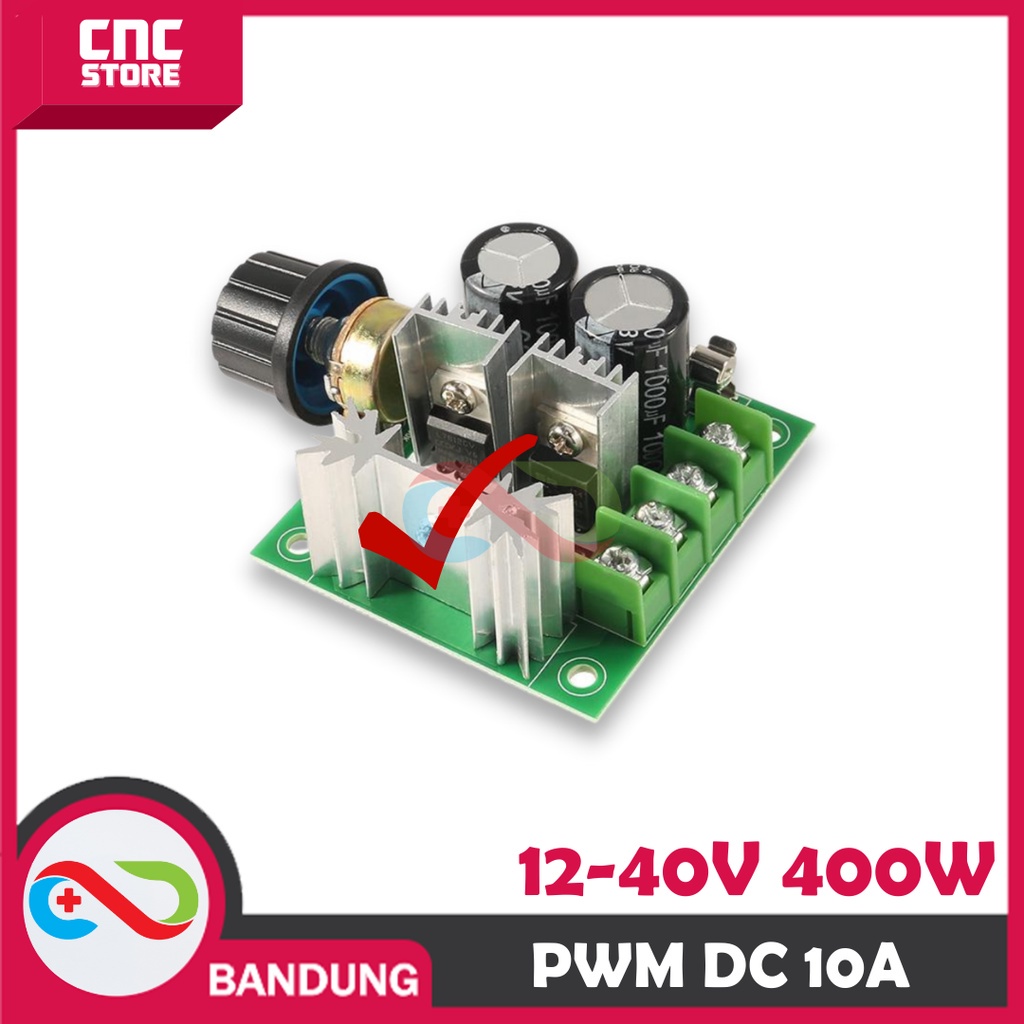 PWM DC 10A 10 A STRONG SPEED CONTROL MOTOR DC LED DIMMER 400W 12V-40V