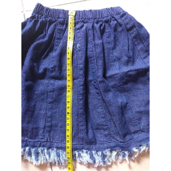 Rok anak perempuan denim