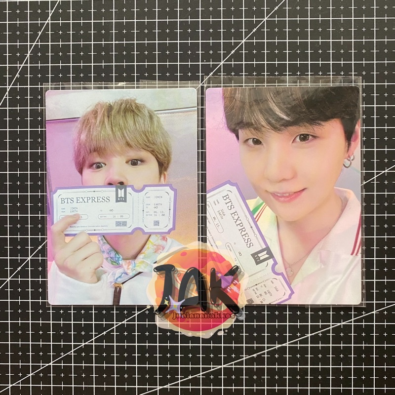 Ready - Special Card Mini Photocard Sowoozoo Jimin Suga Yoongi Official BTS