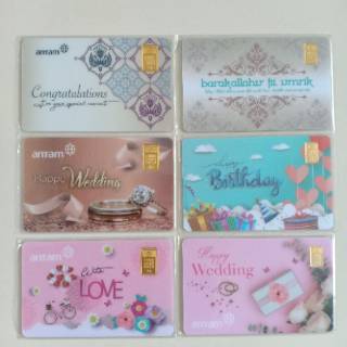 Jual Logam Mulia Antam Gift Series Barakallahu Fii Umrik 0.5 gram