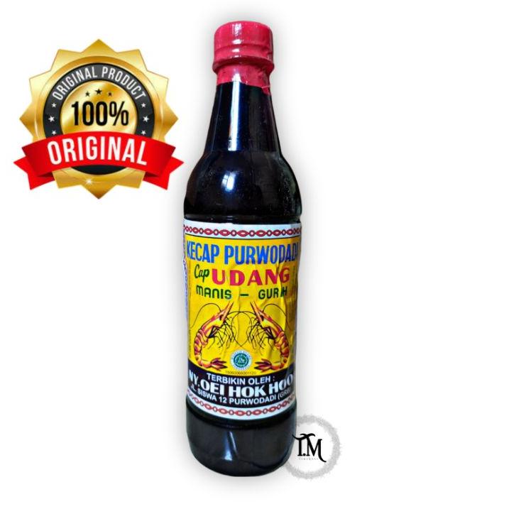 

KECAP UDANG PURWODADI KECAP MANIS ASLI PURWODADI, BOTOL 600 Ml Best