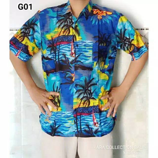 HEM KEMEJA PANTAI BALI UK XXL/HEM PANTAI/KEMEJA HAWAI BALI