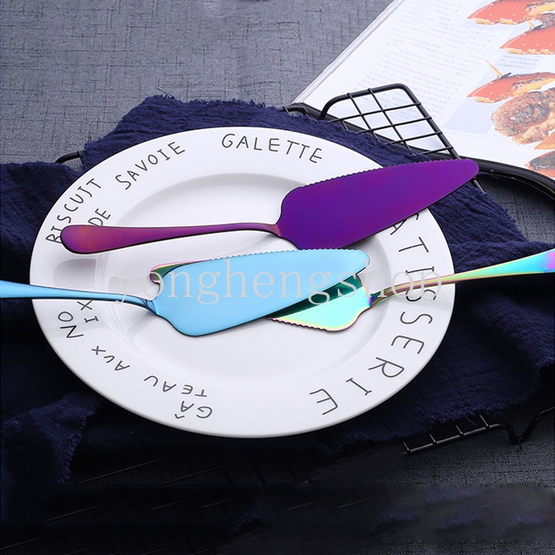 Spatula Pisau Pemotong Kue Keju Pizza Pie Bahan 304 Stainless Steel Untuk Alat Dapur