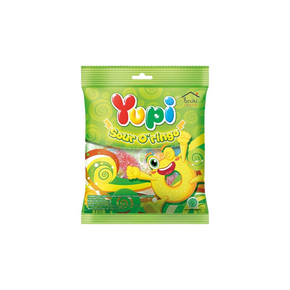 

Yupi Permen Lunak Sachet Kecil Sour O'Ringo