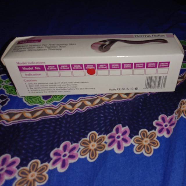 Derma roller untuk perawatan wajah 0,5mm