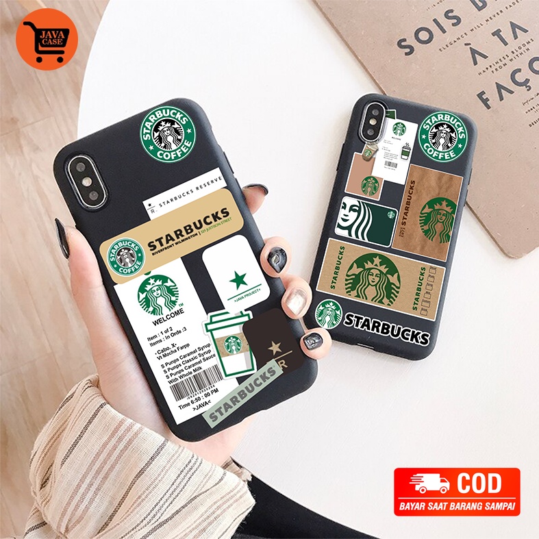 Java Case - Case STARBUCK Samsung J2Prime J5Prime J7Prime A2Core J1ACE J2 J3 J3 2016 J5 J7 J7Pro J5P