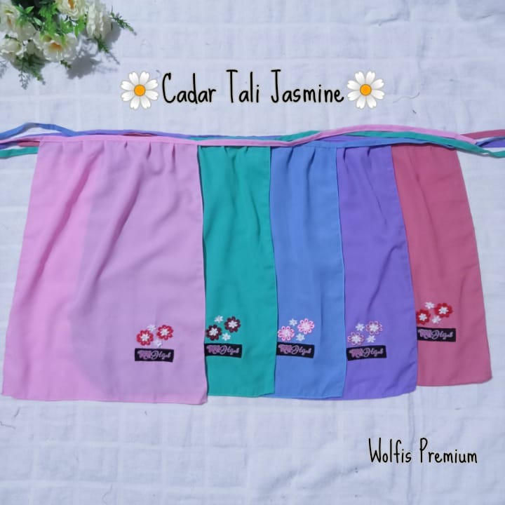 Cadar Tali Wolfis Premium Rempel Bunga Jasmine