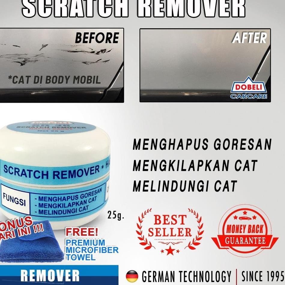 Penghilang/Pembersih/Baret CAT Mobil/Motor/Sepeda/Kapal : SR36 : Scratch Remover : DOBELI : PUAS 
