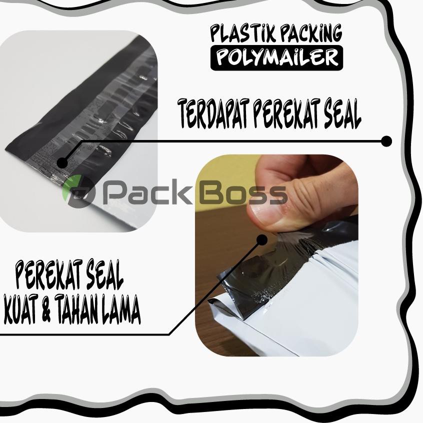 

Jangan Ragu Order POLYMAILER PACKBOSS 32x45 ISI ±100 LEMBAR ,TEBAL *KUALITAS BOSS, HARGA * T77^^