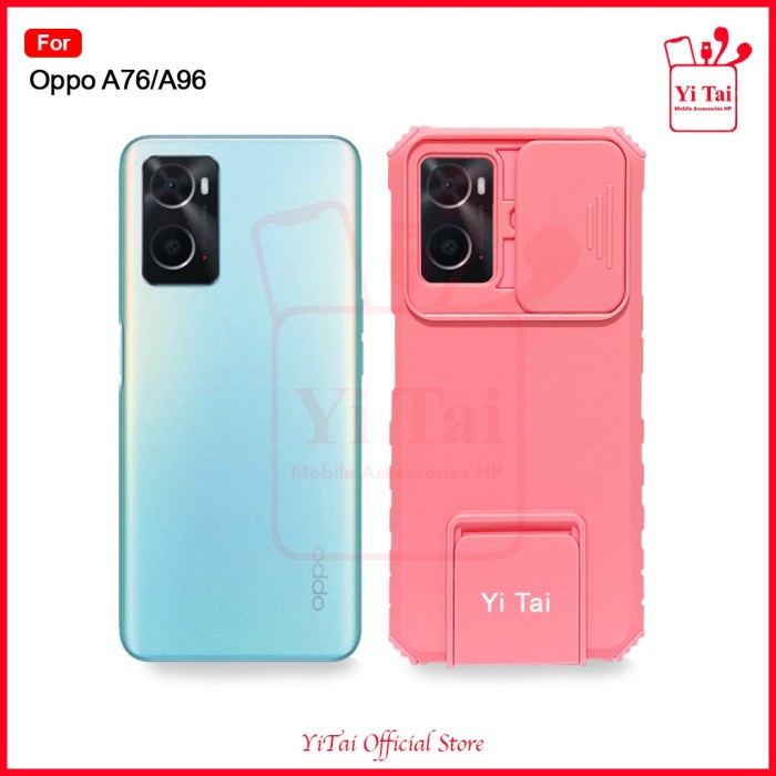 CASE ARMOR SLIDE CAMERA YI TAI OPPO A76 4G A96 4G OPPO A74 4G A54 4G