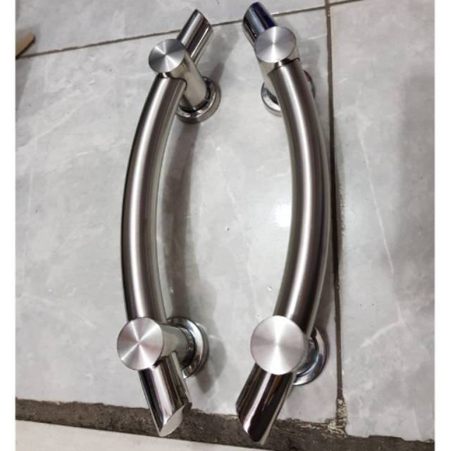 Handle pintu sabit stainless 33cm promo