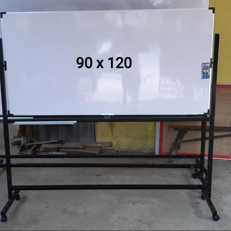 

Best! Whiteboard papan tulis 90 x 120 + standing 销