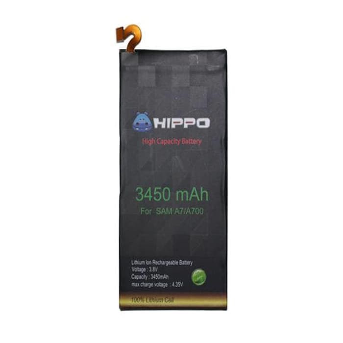 Baterai Hippo Samsung A5 A500 A7 A700 2850 mAh Garansi Resmi