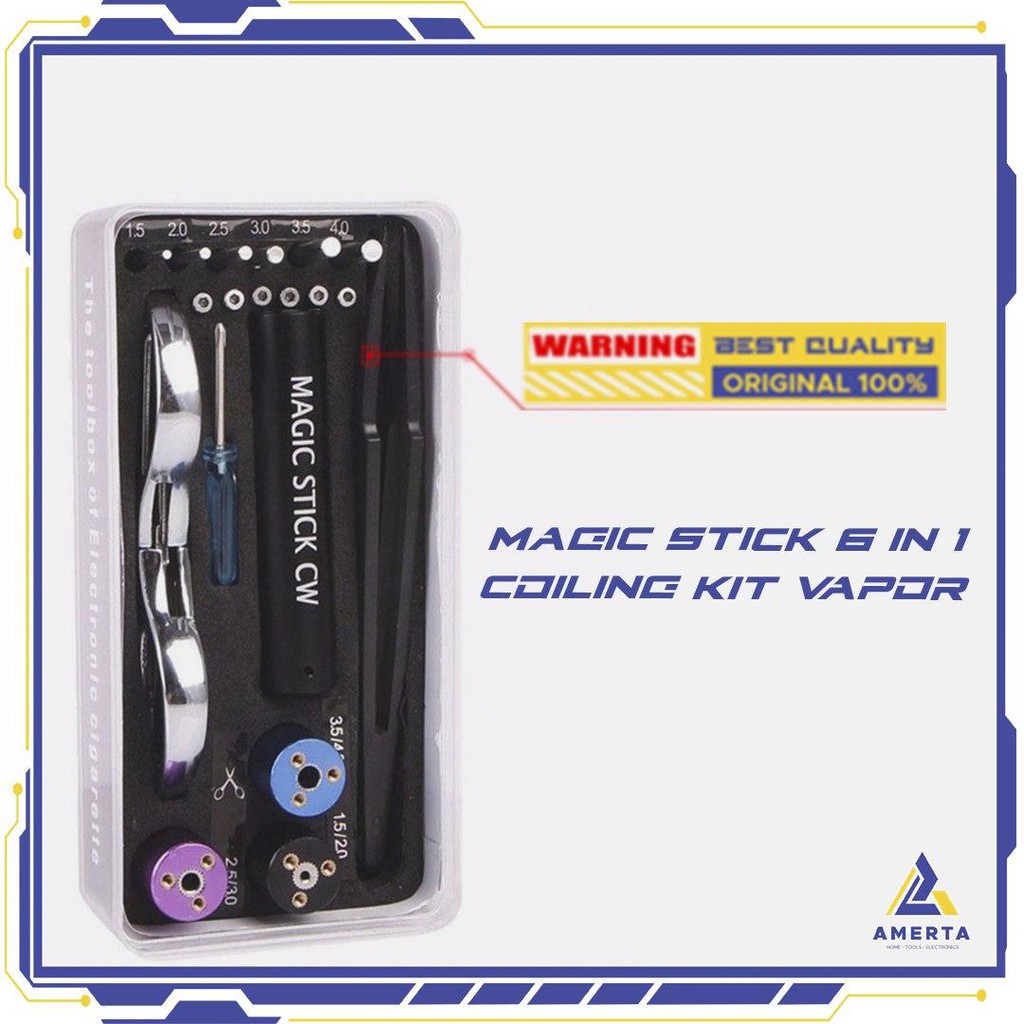 Magic Stick 6 in 1 CW Coiling Kit Vapor