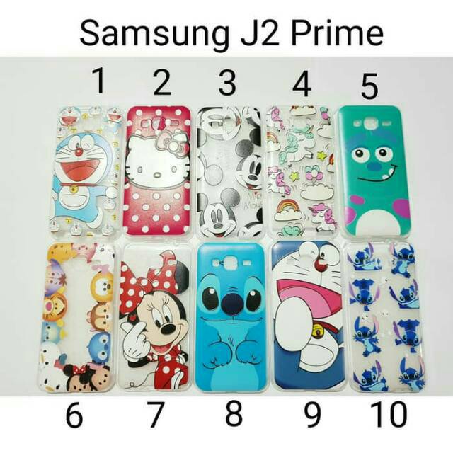 Softcase Karakter For Samsung J2 Prime  / Case Karakter Samsung J2 Prime