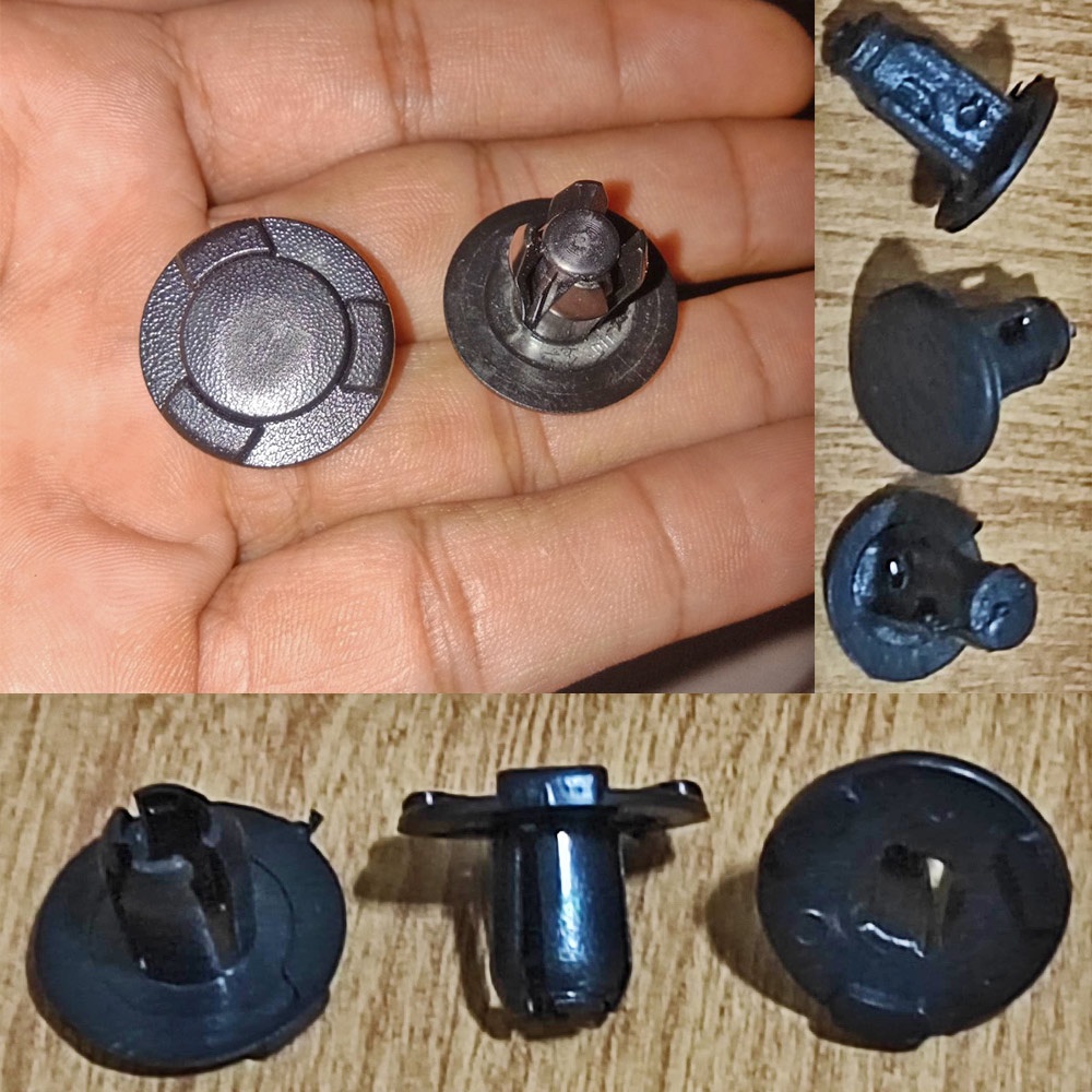 'Bumper Clip 20 pcs Rivet Retainer KLIP KANCING CENGKEH 8mm BEMPER FENDER Daihatsu MPV Xenia Sigra L