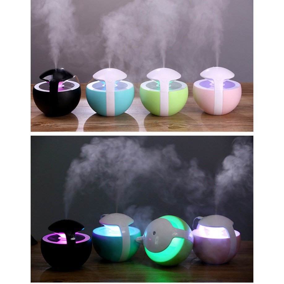 USB Night Elf Humidifier Instructions For Aromatherapy Diffuser - Kapasitas 450ml