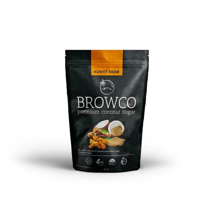 

Gula Kelapa Kunyit Asam Organik Browco 250gr Premium