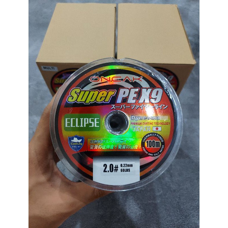 Senar PE ONCAK SUPER PE X9 ECLIPSE