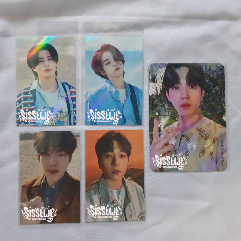 Photocard Negentropy Gluon Day6 Sungjin Jae YoungK Dowoon