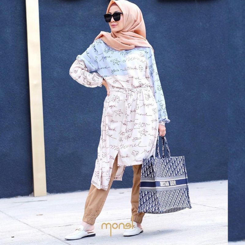 DANIYA MIDI DRESS "BY MONEL"