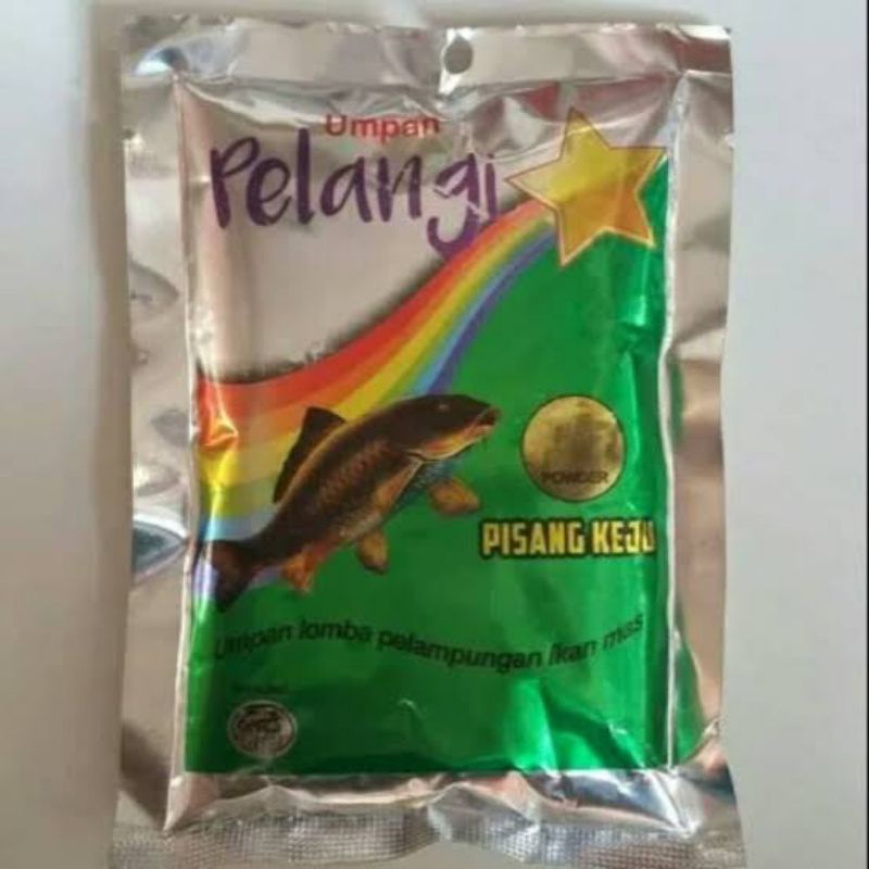 Umpan Pelangi Pisang Keju
