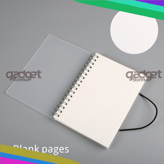 Buku Binder Catatan Jurnal Harian Notebook Format Blank Page Ukuran A5