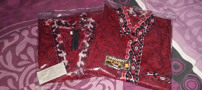 Maura Couple - Sania Ruffle Batik Couple Ori Ndoro Jowi Dnt Garansi Termurah Shopee -