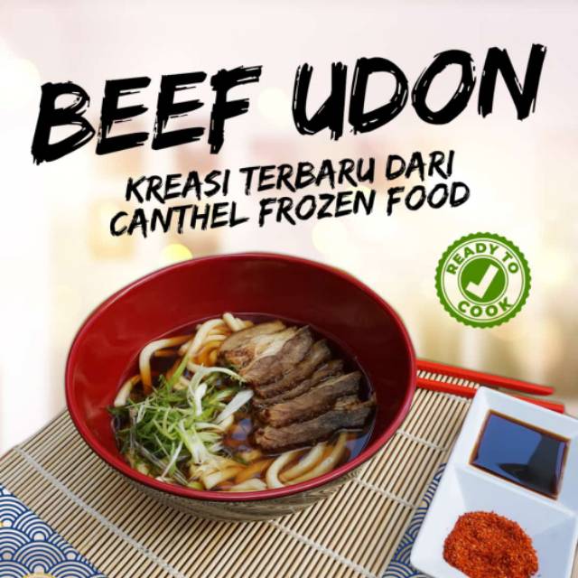 

Beef Udon