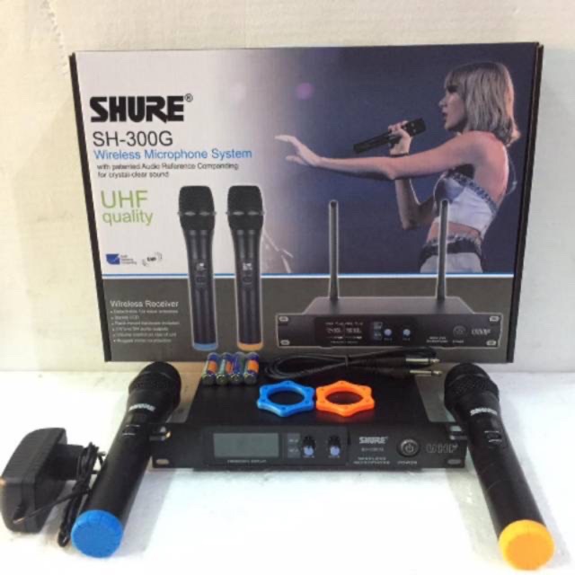 MIC WIRELESS SHURE SH-300