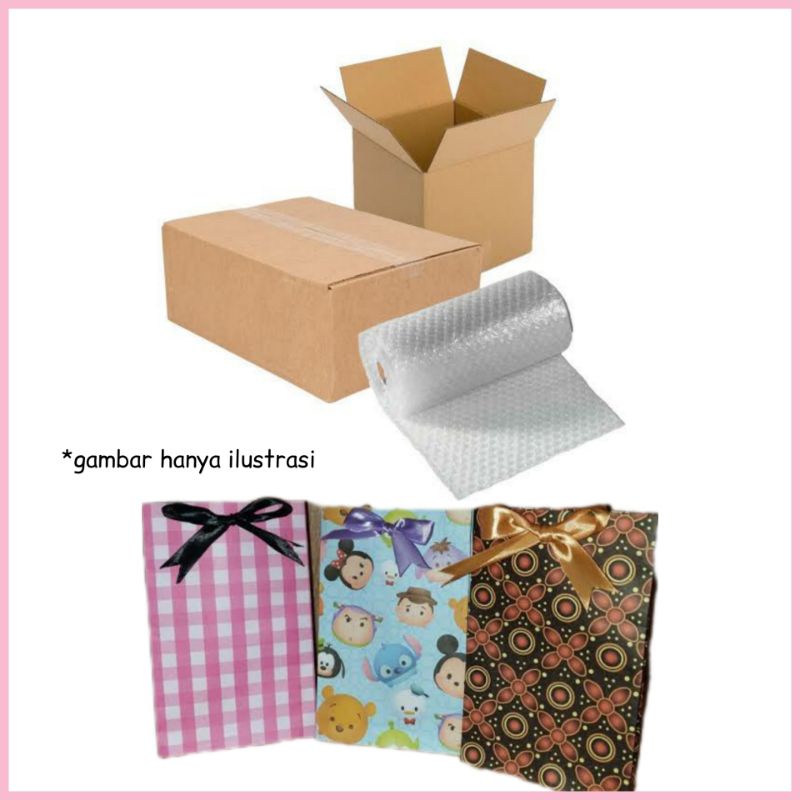 

TAMBAHAN PACKING | PACKING ULTAH | KERTAS KADO
