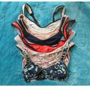 BRA SAMPLE WIREFREE MINIMIZER TANPA BUSA TANPA KAWAT SIZE 32C 32D 34B 34C - BRA RUMAHAN NYAMAN