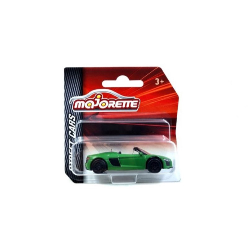 Majorette Street Cars Audi R8 Skala 1/64 - Audi R8 Hijau