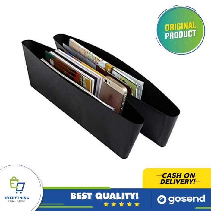 Premium Rak Mobil Anti Selip Jok| Car Seat Gap Storage Organizer 35 cm