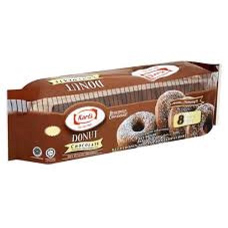 

karts donuts icing sugar choco icing sugar 160gram 8 pcs