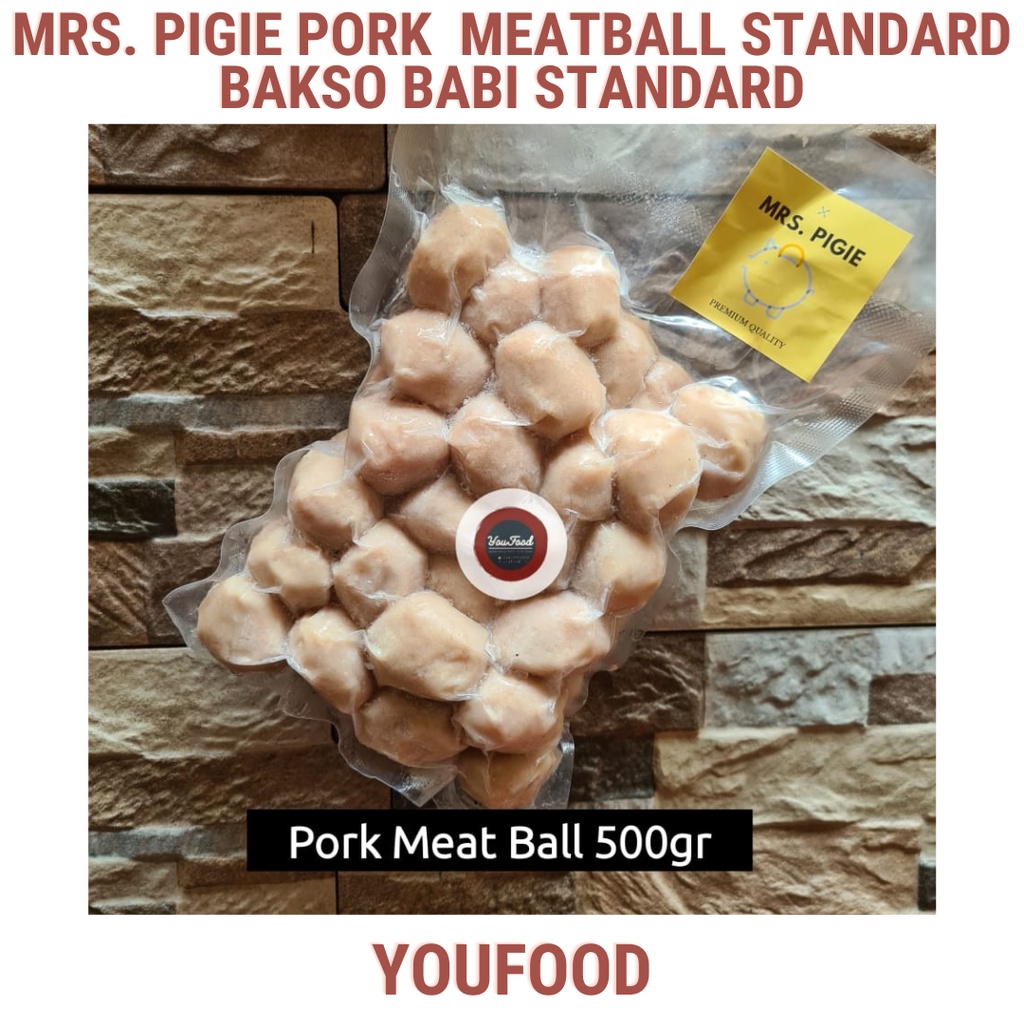 

PORK MEAT BALL BALI - Mrs.Pigie / Bakso Babi Bali 500gr