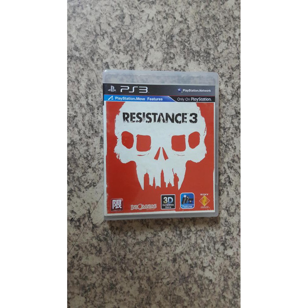 Kaset PS 3 Resistance 3 Murah