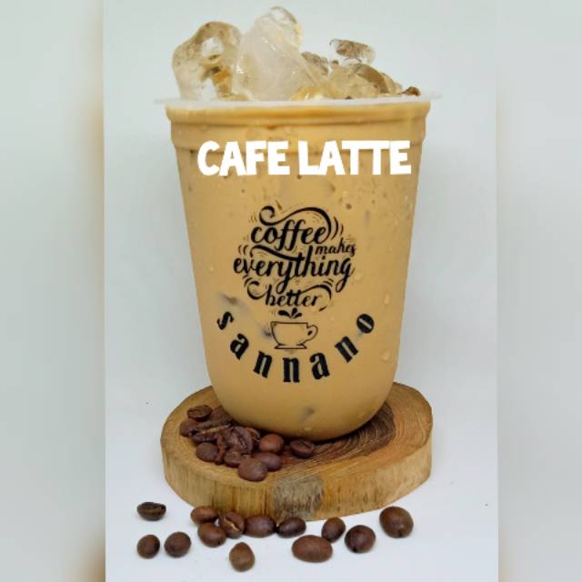 

Cafe Latte Iced (Kopi Susu Dingin/Fresh Drink)