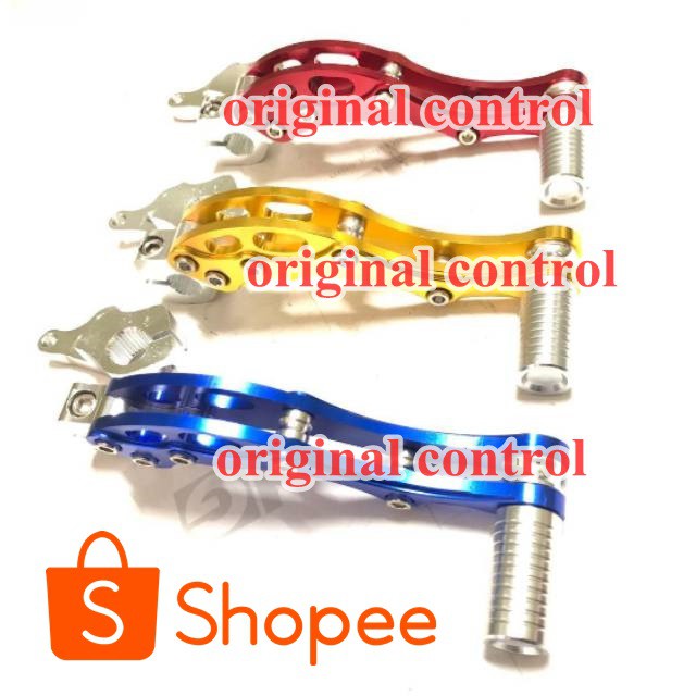 Kick Stater / Selahan / Engkol All Matic YAMAHA , Mio , Fino , Aerox , Nuvo Full CNC BLUE