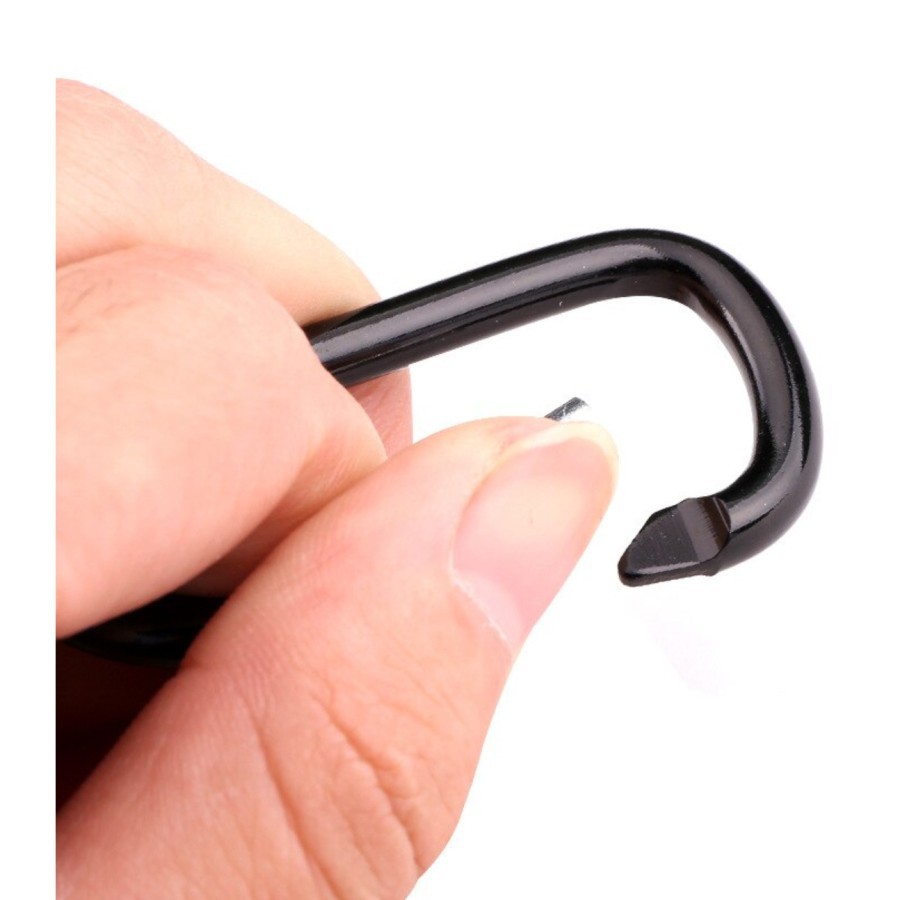 【COD】Carabiner Aluminium Alloy` Karabiner Mini` Gantungan Kunci` Keychain Lock` Quickdraw Buckle