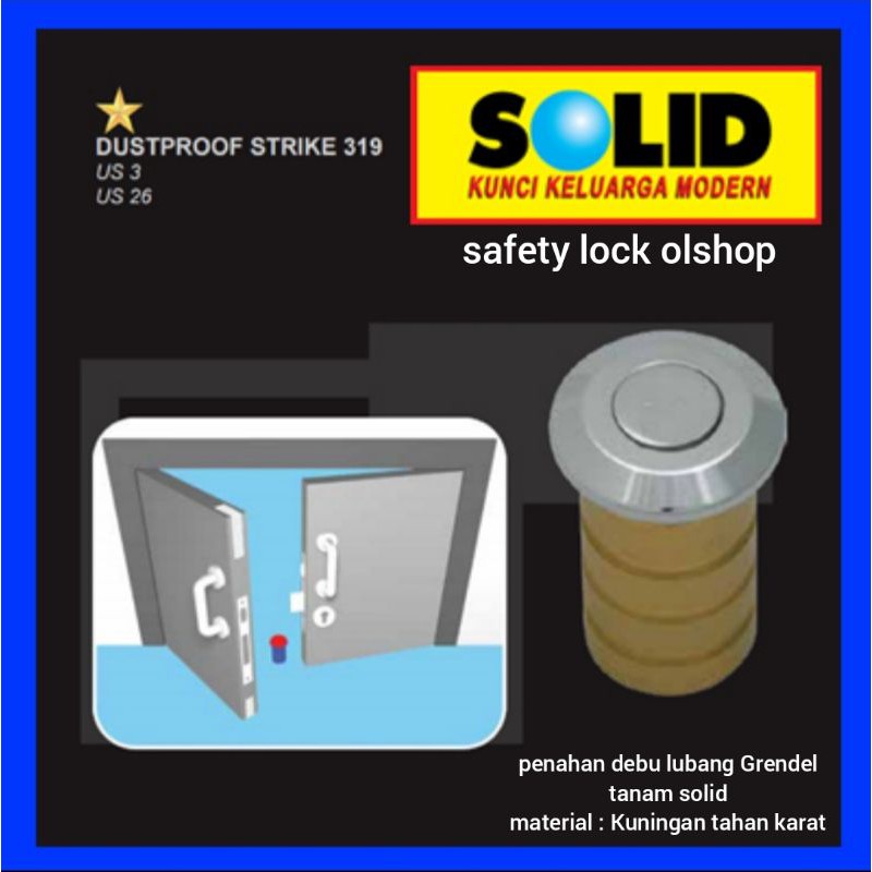 dustproof Grendel tanam dps 319 solid