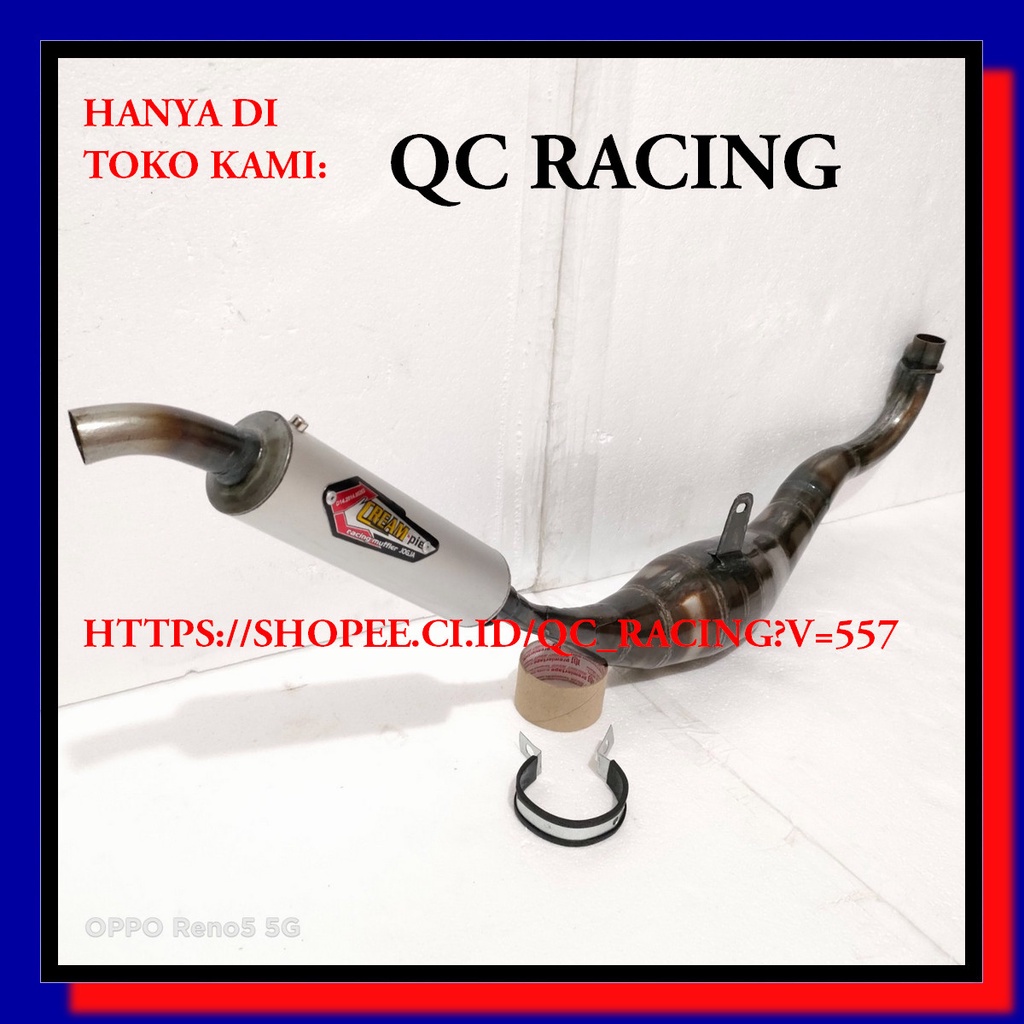 Knalpot Fizr F1zr Fizr SS Two Ss110 SS2 Scorpio Kalajengking Creampie plat Silincer Almunium Las uar